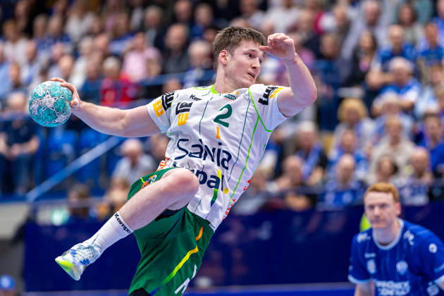Oskar Neudeck, Frisch Auf Göppingen, 2nd in goal-scoring (GER), TBV Lemgo Lippe vs. Frisch Auf Göppingen, Handball, 1st Bundesliga, Matchday 9, 2026–2027 season, October 18, 2026, GER, TBV Lemgo Lippe vs. Frisch Auf Goeppingen, Handball, 1st Bundesliga, Matchday 9, 2026–2027 season, October 18, 2026, Lemgo Copyright: xEibner-Pressefoto JanxRollingerx EP_JSK