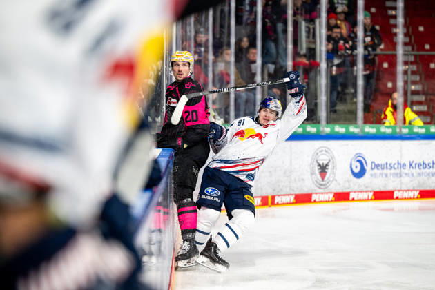 October 18, 2026 Ice Hockey Season 2026–2027 Penny DEL Nuremberg Ice Tigers Icetigers Red Bull Munich ThHa xthxhax Ryan Jones 20, Nuremberg Ice Tigers, NIT Jeremy McKenna 91, Red Bull Munich, RBM Check