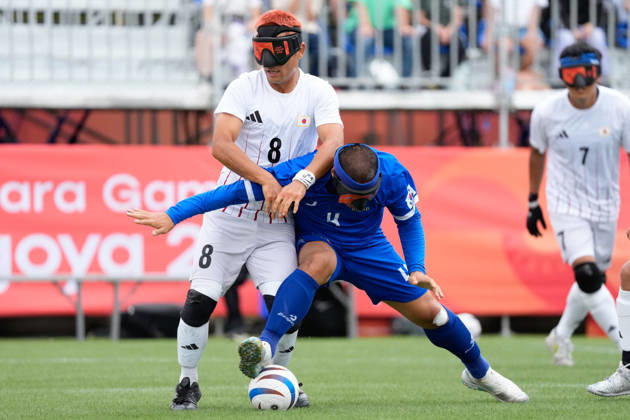 Masaki Goto (JPN), OCTOBER 19, 2026 - Blind Football : Qualifying Match between Japan - Republic of Korea at Nagoya City Tsuruma Park Multipurpose Sports Field during The Asian Para Games Aichi-Nagoya 2026 in Aichi, Japan. Noxthirdxpartyxsales  aflo_357251806 MARUYAMA,xKoheix