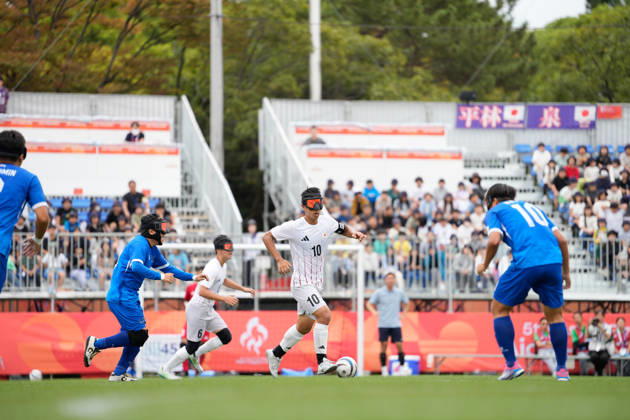 Ryo Kawamura (JPN), OCTOBER 19, 2026 - Blind Football : Qualifying Match between Japan - Republic of Korea at Nagoya City Tsuruma Park Multipurpose Sports Field during The Asian Para Games Aichi-Nagoya 2026 in Aichi, Japan. Noxthirdxpartyxsales  aflo_357251832 MARUYAMA,xKoheix