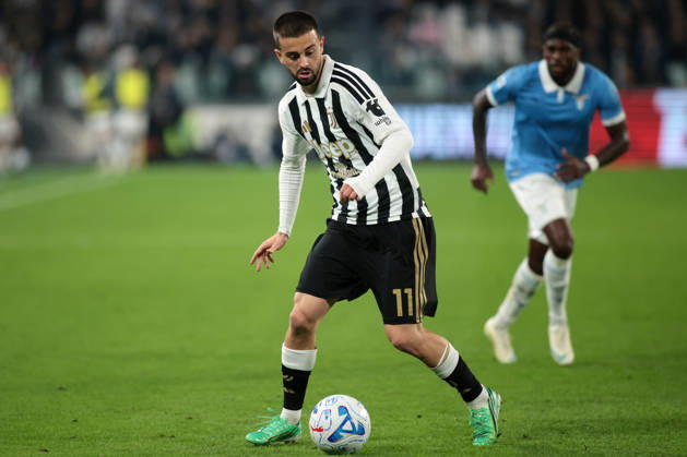 2026-10-18 Juventus FC v SS Lazio - Serie A 2026 27 TURIN, ITALY - OCTOBER 18: Edon Zhegrova of Juventus during the Serie A 2026 27 match between Juventus FC and SS Lazio at Allianz Stadium on October 18, 2026 in Turin, Italy. (Photo by Nderim Kaceli BSR Agency) Turin Italy Content not available for redistribution in The Netherlands directly or indirectly through any third parties. Copyright: xBSRxAgencyx
