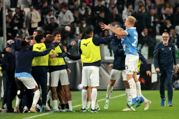 2026-10-18 Juventus FC v SS Lazio - Serie A 2026 27 TURIN, ITALY - OCTOBER 18: Oliver Provstgaard of SS Lazio during the Serie A 2026 27 match between Juventus FC and SS Lazio at Allianz Stadium on October 18, 2026 in Turin, Italy. (Photo by Nderim Kaceli BSR Agency) Turin Italy Content not available for redistribution in The Netherlands directly or indirectly through any third parties. Copyright: xBSRxAgencyx