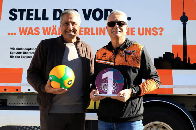 October 19, 2026, DEU, GER, Germany, Volleyball, BR Volleys Press Conference, 2026–2027 Season, Berlin, BR Volleys Managing Director Kaweh Niroomand, Head Coach Andrea Anastasi, Captain Ruben Schott, nordphoto GmbH Engler, Berlin, Berlin, Berlin, Germany Copyright: xNordphotox xEnglerx
