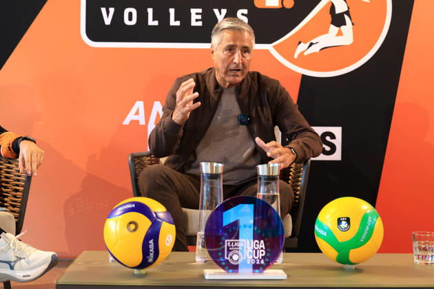 October 19, 2026, DEU, GER, Germany, Volleyball, BR Volleys Press Conference, 2026–2027 Season, Berlin, BR Volleys Managing Director Kaweh Niroomand, Head Coach Andrea Anastasi, Captain Ruben Schott, nordphoto GmbH Engler, Berlin, Berlin, Berlin, Germany Copyright: xNordphotox xEnglerx