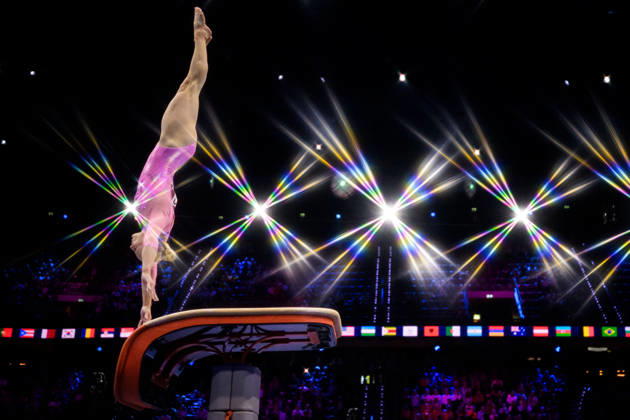 261019 Editor’s note: An on-camera star filter was used to create this photo. Charlize Moerz of Austria competes in the women’s vault qualifiers during day three of the 2026 Artistic Gymnastics World Championships on October 19, 2026 in Rotterdam. Photo by Joel Marklund, BILDBYRÅN. Code: JM JM0860. bbeng, artistic gymnastics, gymnastics, World Championships, women’s artistic gymnastics, women’s gymnastics, World Championships, women’s artistic gymnastics, women’s gymnastics, World Championships, women’s artistic gymnastics, women’s gymnastics, World Championships, women’s artistic gymnastics, women’s gymnastics, World Championships, women’s artistic gymnastics, women’s gymnastics, World Championships, women’s artistic gymnastics, women’s gymnastics, World Championships, women’s artistic gymnastics, women’s gymnastics, World Championships, women’s artistic gymnastics, women’s gymnastics, World Championships, women’s artistic gymnastics, women’s gymnastics, World Championships, women’s artistic gymnastics, women’s gymnastics, World Championships, women’s artistic gymnastics, women’s gymnastics, World Championships, women’s artistic gymnastics, women’s gymnastics, World Championships, women’s artistic gymnastics, women’s gymnastics, World Championships, women’s artistic gymnastics, women’s gymnastics, World Championships, women’s artistic gymnastics, women’s gymnastics, World Championships, women’s artistic gymnastics, women’s gymnastics, World Championships, women’s artistic gymnastics, women’s gymnastics, World Championships, women’s artistic gymnastics, women’s gymnastics, World Championships, women’s artistic gymnastics, women’s gymnastics, World Championships, women’s artistic gymnastics, women’s gymnastics, World Championships, women’s artistic gymnastics, women’s gymnastics, World Championships, women’s artistic gymnastics, women’s gymnastics, World Championships, women’s artistic gymnastics, women’s gymnastics,  Copyright: JOELxMARKLUND BB261019JM062