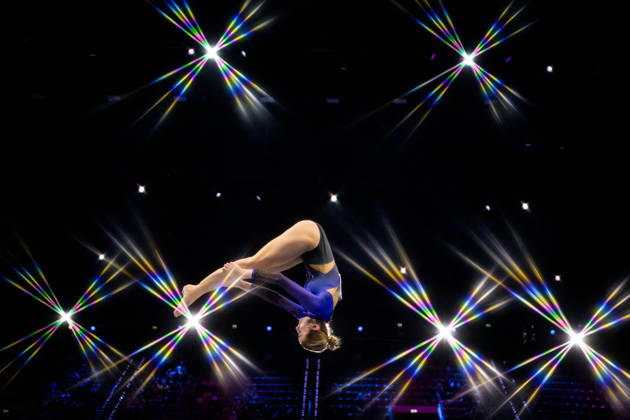 261019 Editor s note: An on-camera star filter was used to create this image. Julia Weissenhofer of Liechtenstein competes in the women s vault qualifying round on the third day of the 2026 Artistic Gymnastics World Championships on October 19, 2026 in Rotterdam. Photo by Joel Marklund, BILDBYRÅN. Code: JM JM0860. women’s artistic gymnastics, artistic gymnastics, gymnastics world championships, women’s artistic gymnastics, artistic gymnastics, gymnastics world championships, women’s  Copyright: JOELxMARKLUND BB261019JM064