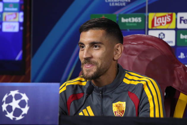Football, Champions League, AS Roma, press conference