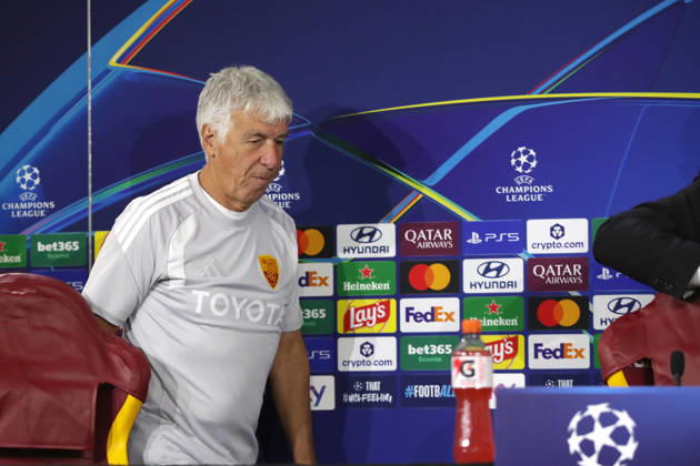IPA89910535 - October 19, 2026 Champions League: Gasperini press conference, PK, Pressekonferenz + Training Sessions In the photo: Gasperini (Photo by Gino Mancini)  Copyright: xGinoxMancini IPAxSportx xx IPA89910535 IPA89910535