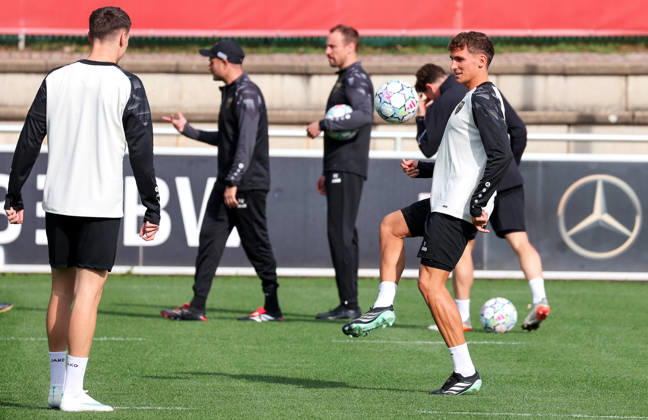 October 19, 2026, Stuttgart, Soccer, UEFA Champions League, 2026–2027 Season, VfB Stuttgart Practice, Grischa Prömel