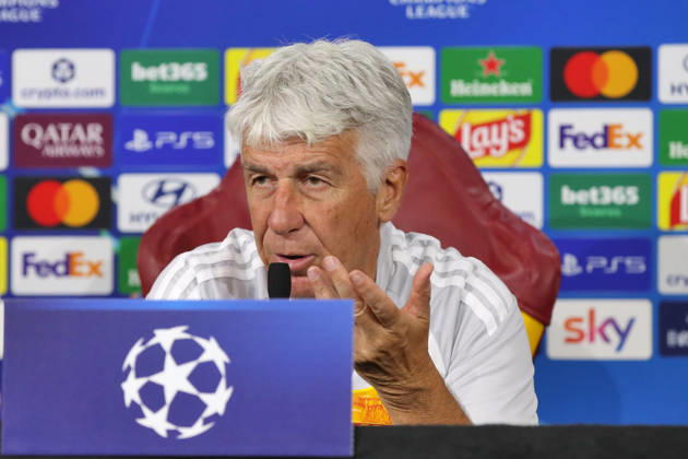 IPA89910536 - October 19, 2026 Champions League: Gasperini press conference, PK, Pressekonferenz + Training Sessions In the photo: Gasperini (Photo by Gino Mancini)  Copyright: xGinoxMancini IPAxSportx xx IPA89910536 IPA89910536