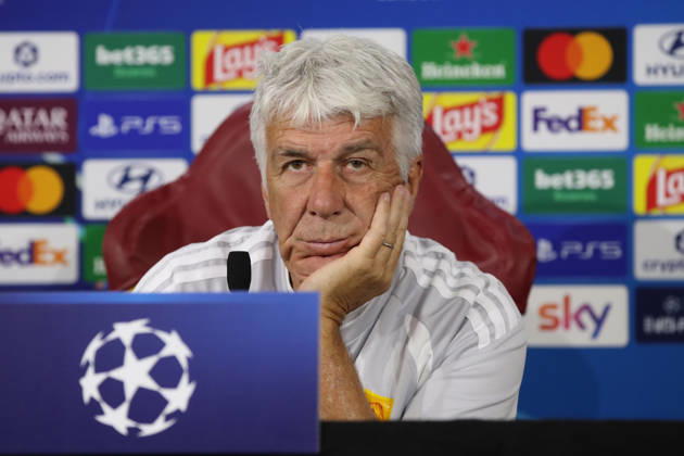 IPA89910538 - October 19, 2026 Champions League: Gasperini press conference, PK, Pressekonferenz + Training Sessions In the photo: Gasperini (Photo by Gino Mancini)  Copyright: xGinoxMancini IPAxSportx xx IPA89910538 IPA89910538