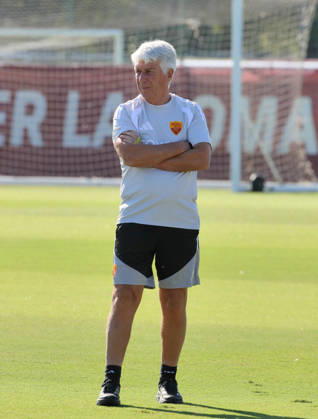 IPA89917383 - October 19, 2026 Champions League: Gasperini press conference, PK, Pressekonferenz + Training Sessions In the photo: Gasperini (Photo by Gino Mancini)  Copyright: xGinoxMancini IPAxSportx xx IPA89917383 IPA89917383