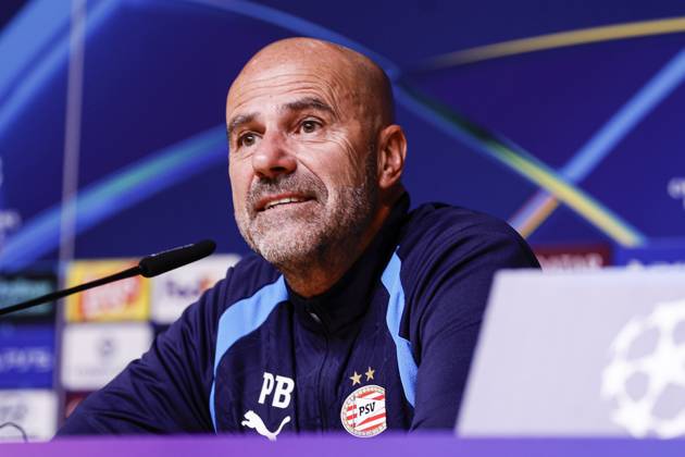 Football, Champions League, PSV Eindhoven, press conference