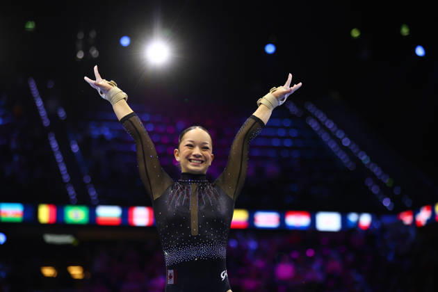 October 19, 2026, Rotterdam, Netherlands: LIA GRACE REDICK of Team Canada competes on the Vault of the Women s Qualification of the 54th Artistic Gymnastics World Championships at the Ahoy Arena in Rotterdam, Netherlands. Artistic Gymnastics 2026: World Championships - ZUMAc179 20261019_zep_c179_082 Copyright: xMickaelxChavetx