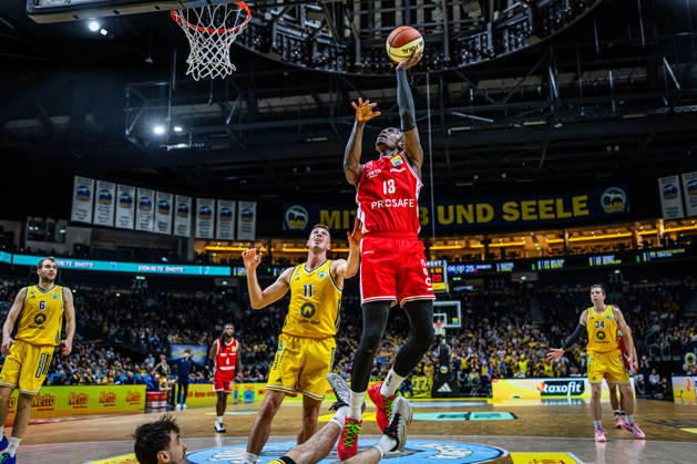 Basketball Berlin, October 19, 2026; 2026–2027 Season; Netto BBL Cup Round of 16; Alba Berlin; BMA365; Bamberg Baskets; Trevon Scott; Bamberg, No. 13
