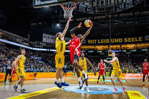 Basketball Berlin, October 19, 2026; 2026–2027 Season; Netto BBL Cup Round of 16; Alba Berlin; BMA365; Bamberg Baskets; Jordan Jones; Bamberg, No. 04