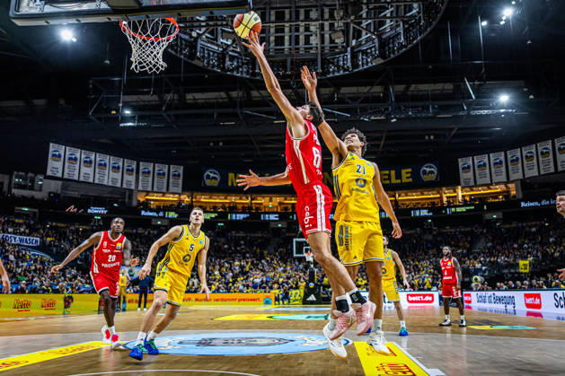 Basketball Berlin, October 19, 2026; 2026–2027 Season; Netto BBL Cup Round of 16; Alba Berlin; BMA365; Bamberg Baskets; Yuval Hochstadter; Bamberg, No. 66; Brandon Angel; Alba Berlin, No. 21