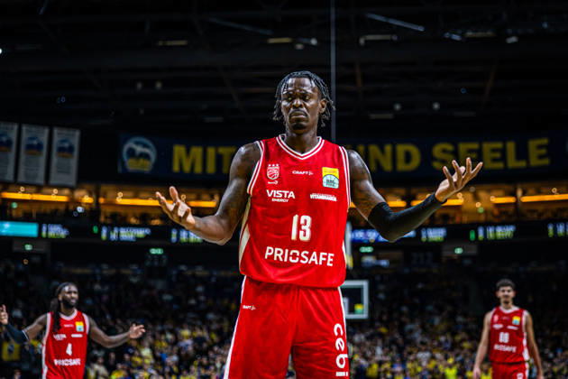 Basketball Berlin, October 19, 2026; 2026–2027 Season; Netto BBL Cup Round of 16; Alba Berlin; BMA365; Bamberg Baskets; Trevon Scott; Bamberg, No. 13