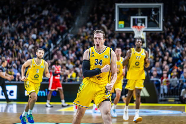 Basketball Berlin, October 19, 2026; 2026–2027 Season; Netto BBL Cup Round of 16; Alba Berlin; BMA365; Bamberg Baskets; Justin Bean; Alba Berlin, No. 34