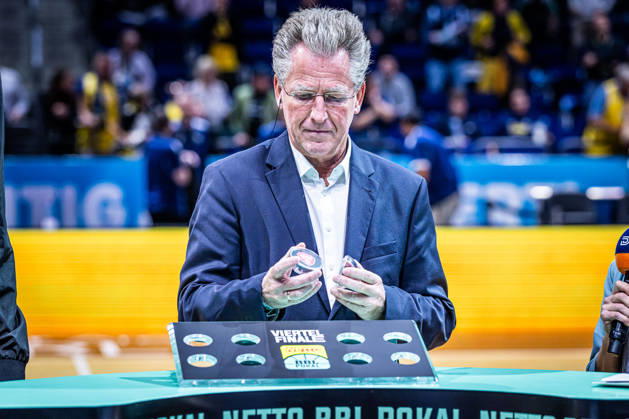 Basketball Berlin, October 19, 2026; 2026–2027 Season; Netto BBL Cup Round of 16; Alba Berlin; BMA365; Bamberg Baskets; Quarterfinal Draw