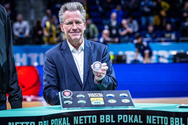 Basketball Berlin, October 19, 2026; 2026–2027 Season; Netto BBL Cup Round of 16; Alba Berlin; BMA365; Bamberg Baskets; Quarterfinal Draw