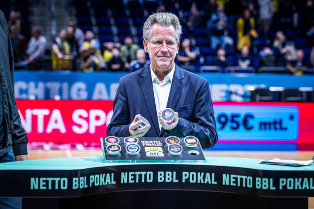 Basketball Berlin, October 19, 2026; 2026–2027 Season; Netto BBL Cup Round of 16; Alba Berlin; BMA365; Bamberg Baskets; Quarterfinal Draw