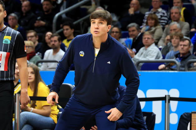 October 19, 2026, Germany, GER, DEU, Basketball, BBL Cup, Day 1, 2026–2027 Season, Berlin, ALBA Berlin vs. Bamberg HEAD COACH Pedro Calles ALBA Berlin nordphoto GmbH Engler Berlin Uber Arena Berlin Germany Copyright: xNordphotox xEnglerx