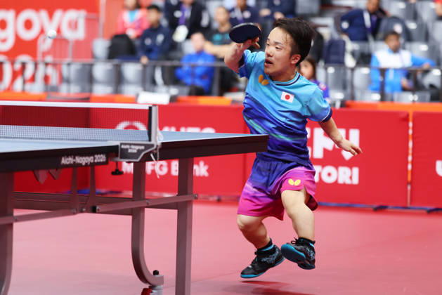 Hayuma Abe (JPN), OCTOBER 20, 2026 - Para Table tennis, Tischtennis : Men s Singles Class 8 Semi-Final during the Asian Para Games Aichi-Nagoya 2026 at SKY HALL TOYOTA in Aichi, Japan. Noxthirdxpartyxsales  aflo_357523728 NaokixMoritax