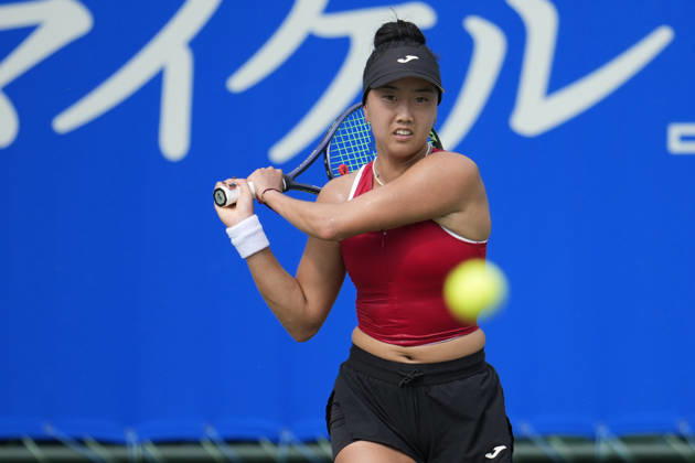 WTA, Tennis Damen Kinoshita Group Japan Open - Day 2 Ann Li of the United States plays during her round of 32 singles match against Emerson Jones of Australia at the 2026 Kinoshita Group Japan Open Women s tennis tournament at Utsubo Tennis Center in Osaka, Japan, on October 20, 2026. Osaka Japan  Copyright: xOwenxHammondx originalFilename:hammond-2026kino261020_npbtP.jpg