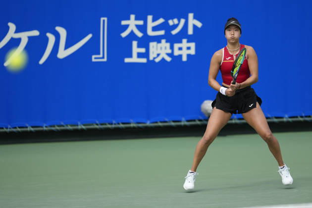 WTA, Tennis Damen Kinoshita Group Japan Open - Day 2 Ann Li of the United States plays during her round of 32 singles match against Emerson Jones of Australia at the 2026 Kinoshita Group Japan Open Women s tennis tournament at Utsubo Tennis Center in Osaka, Japan, on October 20, 2026. Osaka Japan  Copyright: xOwenxHammondx originalFilename:hammond-2026kino261020_npPXX.jpg