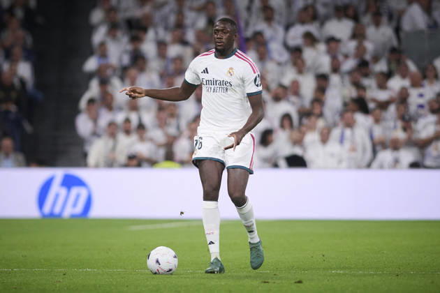 LaLiga - Real Madrid CF v Sevilla FC Real Madrid CF’s Ibrahima Konate during La Liga match. October 18 ,2026. Photo by Ropero AlterPhotos ABACAPRESS.COM Madrid Madrid Spain Copyright: xRopero AlterPhotos ABACAx