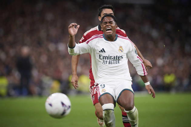 LaLiga - Real Madrid CF v Sevilla FC Real Madrid CF’s Endrick Felipe Moreira dejected during La Liga match. October 18 ,2026. Photo by Ropero AlterPhotos ABACAPRESS.COM Madrid Madrid Spain Copyright: xRopero AlterPhotos ABACAx