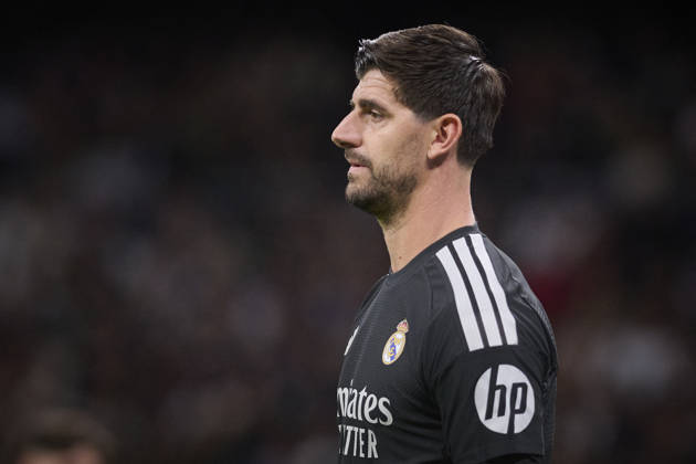 LaLiga - Real Madrid CF v Sevilla FC Real Madrid CF’s Thibaut Courtois during La Liga match. October 18 ,2026. Photo by Ropero AlterPhotos ABACAPRESS.COM Madrid Madrid Spain Copyright: xRopero AlterPhotos ABACAx