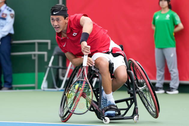 Tokito Oda (JPN), OCTOBER 20, 2026-Wheelchair Tennis : Men s Singles 2nd Round Match at Nagoya City Higashiyama Park Tennis Center during The Asian Para Games Aichi-Nagoya 2026 in Aichi, Japan. Noxthirdxpartyxsales  aflo_357535803 MARUYAMA,xKoheix