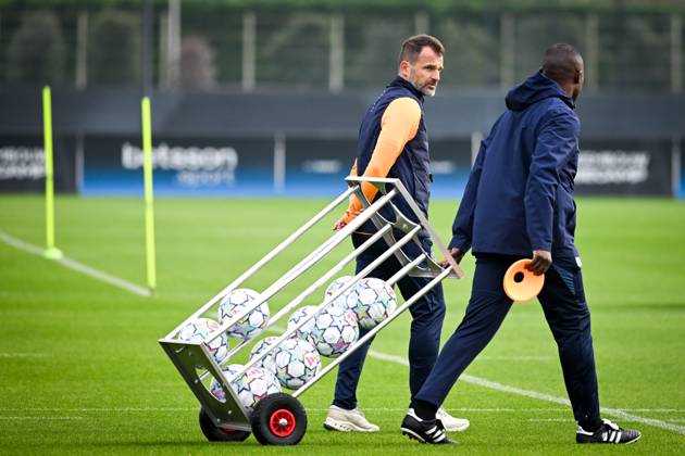 Football, Champions League, Club Brugge, Training