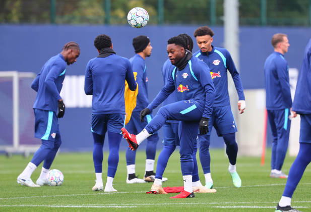 Football, Champions League, RB Leipzig, Training