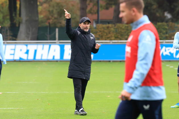 October 20, 2026, Germany, Soccer, 2. Bundesliga, 2026–2027 season, Sportforum, Hertha BSC, Head Coach Stefan Leitl leading a training session at Hertha BSC Berlin, 2nd Division. DFB and DFL regulations prohibit any use of photographs as image sequences and or quasi-video. nordphoto GmbH, Engler, Berlin, Sportforum, Berlin, Germany Copyright: xNordphotox xEnglerx