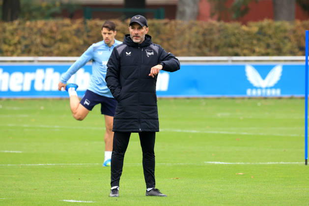 October 20, 2026, Germany, Soccer, 2. Bundesliga, 2026–2027 season, Sportforum, Hertha BSC, Head Coach Stefan Leitl leading Hertha BSC Berlin in training, Josip Brekalo of Hertha BSC Berlin, 7th round of the 2nd Division. DFB and DFL regulations prohibit any use of photographs as image sequences and or quasi-video. nordphoto GmbH, Engler, Berlin, Sportforum, Berlin, Germany Copyright: xNordphotox xEnglerx