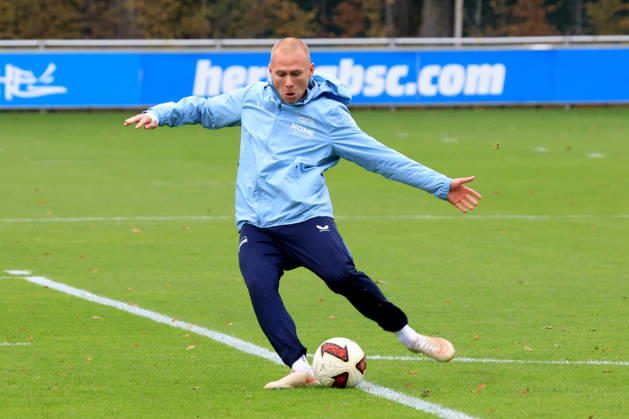 October 20, 2026, Germany, Soccer, 2. Bundesliga, 2026–2027 Season, Sportforum, Hertha BSC, Training: Jon Dagur Thorsteinsson, Hertha BSC Berlin, October 23, 2nd Division. DFB and DFL regulations prohibit any use of photographs as image sequences and or quasi-video. nordphoto GmbH, Engler, Berlin, Sportforum, Berlin, Germany Copyright: xNordphotox xEnglerx