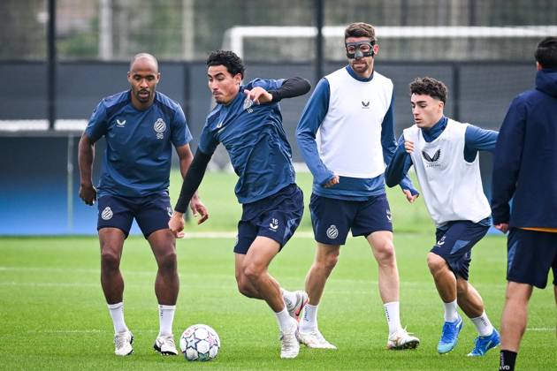 Club Brugge v RC Lens - UEFA Champions League preparations Club Brugge Cheveyo Tsawa and Brandon Mechele pictured during a training session of football team Club Brugge KV, on Tuesday 20 October 2026 at the team s basecamp in Westkapelle (Knokke-Heist), Belgium, as preparation for the the UEFA Champions League game against RC Lens. (Photo News Elias Rom) Knokke-Heist Belgium  Copyright: xPhotonewsx xEliasxRomx