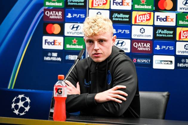 Football, Champions League, Club Brugge, press conference