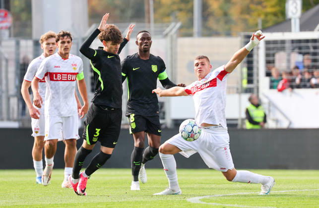 Football, UEFA Youth League, VfB Stuttgart v Atlético Madrid