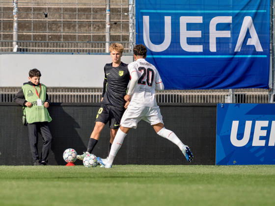GER, Soccer, VfB Stuttgart vs. Atlético Madrid, UEFA Youth League, Matchday 3, Stuttgart, 2026–2027 Season, October 20, 2026 GER, Soccer, VfB Stuttgart vs. Atlético Madrid, UEFA Youth League, Matchday 3, Stuttgart, 2026–2027 Season, October 20, 2026 Stuttgart Copyright: xCarstenxSchweringx EP_CSG