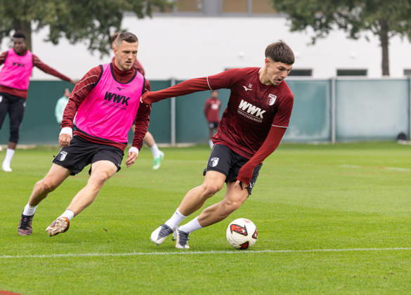 Football, Bundesliga 1, FC Augsburg, Training
