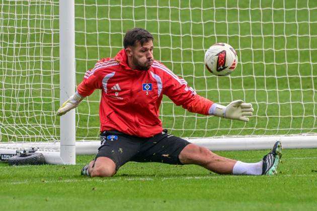 Football, Bundesliga 1, Hamburger SV, Training