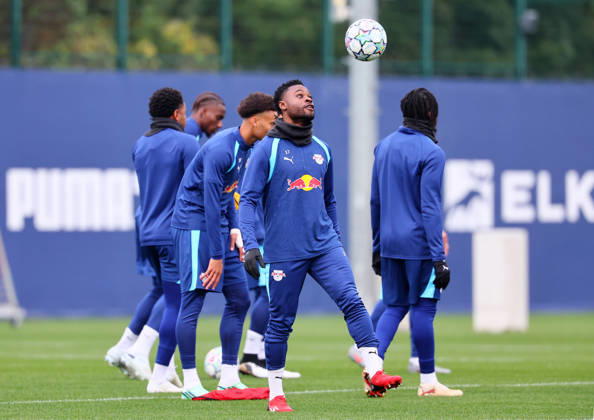 RB Leipzig Training: Champions League, Leipzig, October 20, 2026, RB Academy, UEFA Champions League, RB Leipzig s final training session the day before Real Madrid vs. RB Leipzig. Pictured: Ridle Baku, 17, RB Leipzig, Picture Point