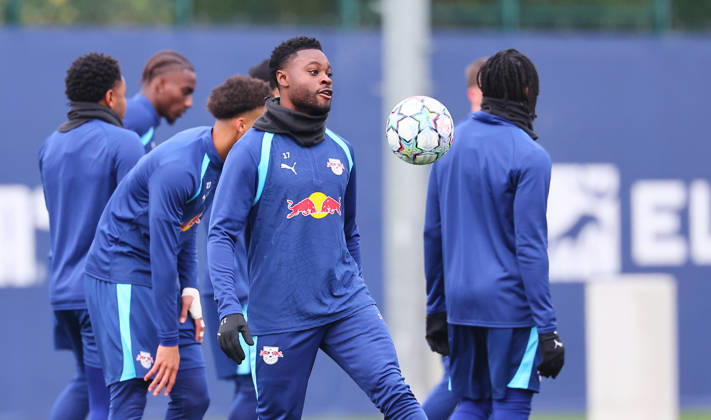 RB Leipzig Training: Champions League, Leipzig, October 20, 2026, RB Academy, UEFA Champions League, RB Leipzig s final training session the day before Real Madrid vs. RB Leipzig. Pictured: Ridle Baku, 17, RB Leipzig, Picture Point