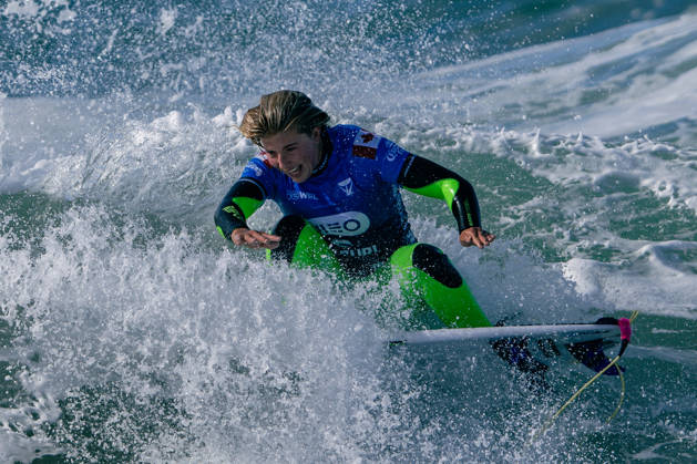 Meo Rip Curl Pro Portugal - Women Quarter Finals Erin Brooks of Canada competes during the Meo Rip Curl Pro Portugal at Praia dos Supertubos in Peniche, Portugal, on October 20, 2026.  Copyright: xJoaoxRicox originalFilename:rico-meoripcu261020_npmLV.jpg