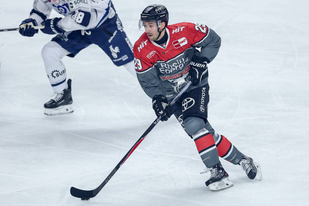 October 20, 2026, Ice Hockey, DEL, Kölner Haie vs. Schwenninger Wild Wings, Matchday 49, 2026–27 Season, Lanxess Arena, Cologne; Tim Fleischer, Kölner Haie, 29, North Rhine-Westphalia, Germany