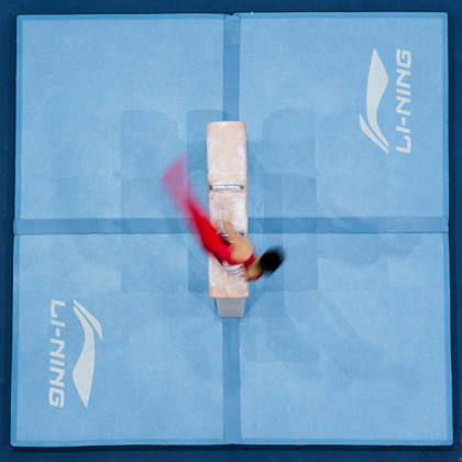October 20, 2026: Jingyuan Zou of China competes on the pommel horse during the men’s team final on day four of the 2026 Artistic Gymnastics World Championships on October 20, 2026 in Rotterdam. Photo by Joel Marklund, BILDBYRÅN. Code: JM JM0861 bbeng artistic gymnastics gymnastics world championships team final  Copyright: JOELxMARKLUND BB261020JM001